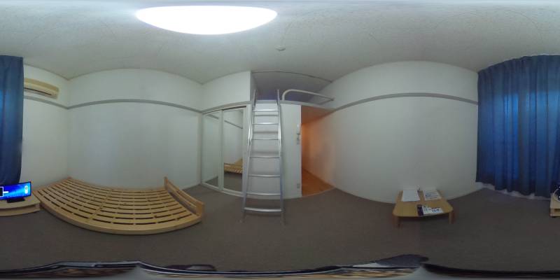 パノラマ画像洋室