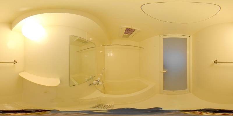 パノラマ画像バスルーム