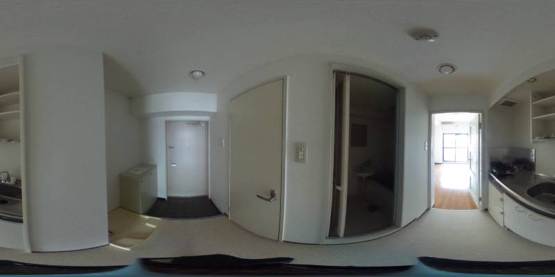 パノラマ画像キッチン