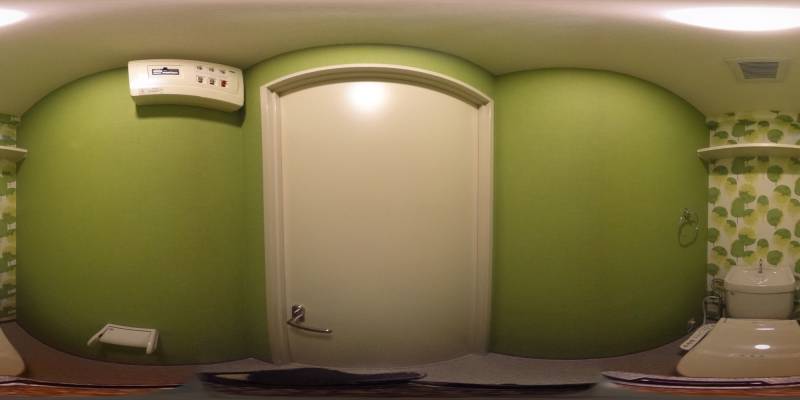 パノラマ画像トイレ