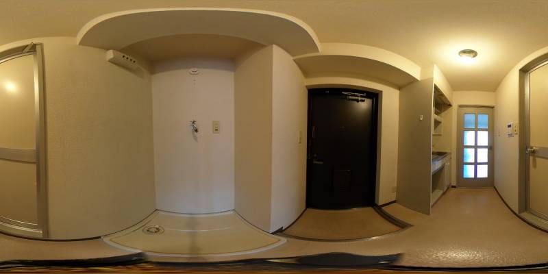 パノラマ画像玄関