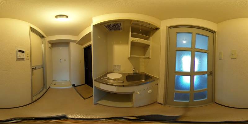 パノラマ画像キッチン