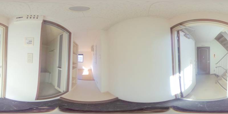 パノラマ画像玄関