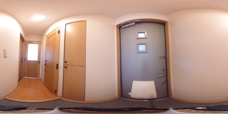 パノラマ画像玄関