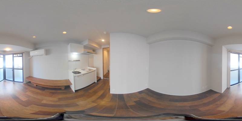 パノラマ画像洋室