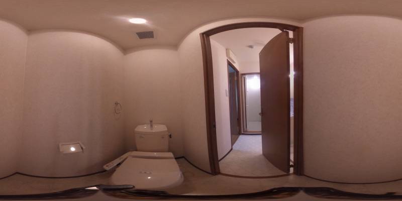 パノラマ画像トイレ