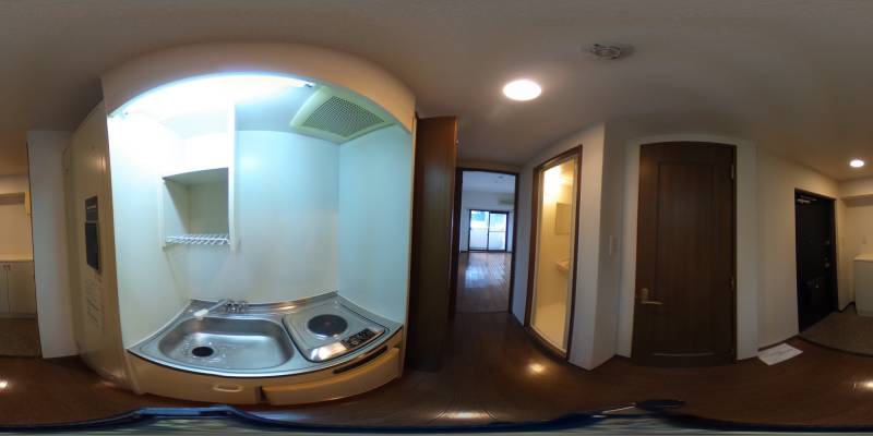 パノラマ画像キッチン