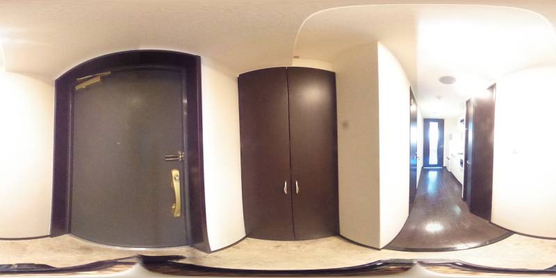 パノラマ画像玄関