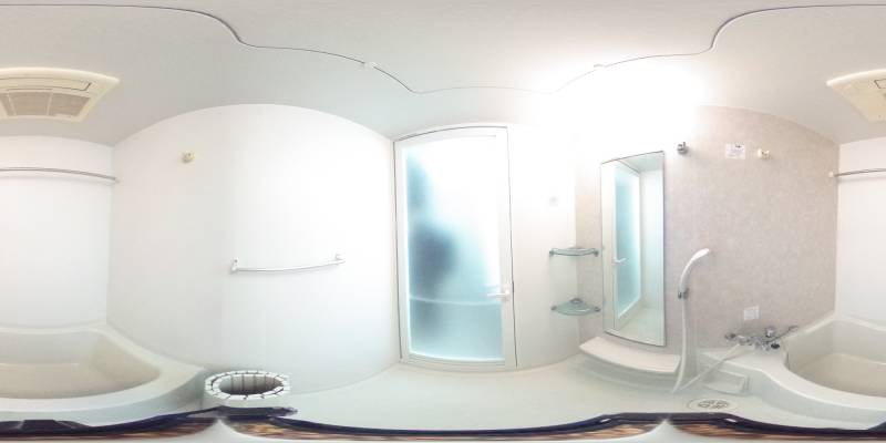 パノラマ画像バスルーム