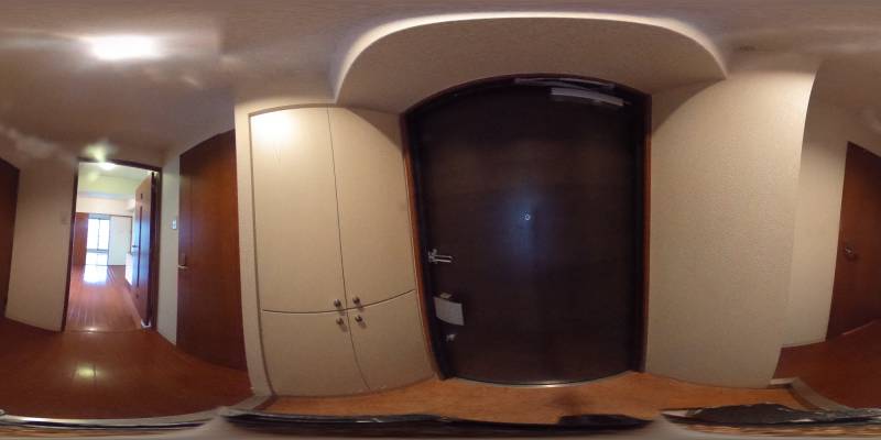 パノラマ画像玄関