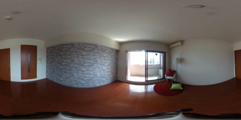 パノラマ画像洋室