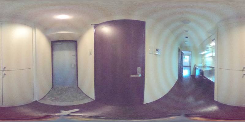 パノラマ画像玄関