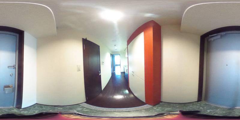 パノラマ画像玄関