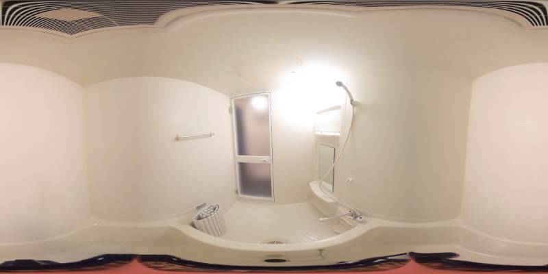 パノラマ画像バスルーム