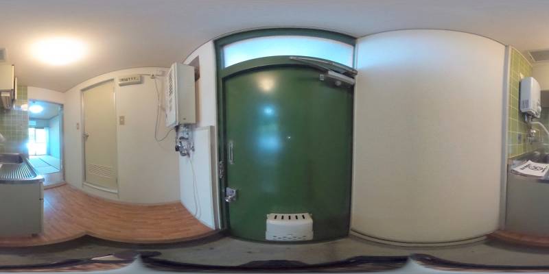 パノラマ画像玄関