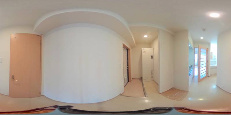 パノラマ画像玄関