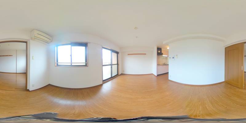 パノラマ画像リビング