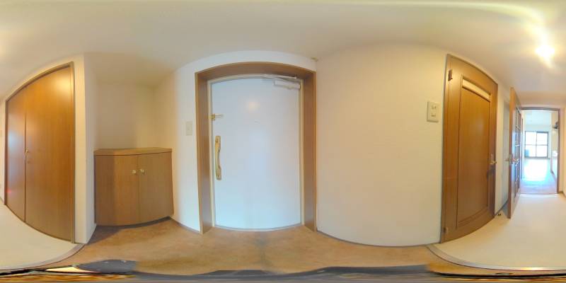 パノラマ画像玄関