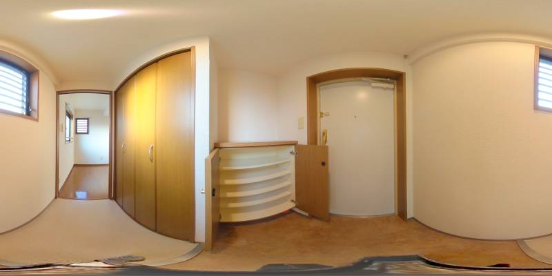 パノラマ画像玄関