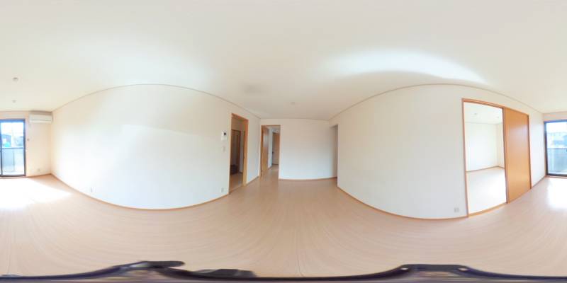 パノラマ画像リビング