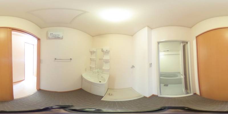 パノラマ画像洗面所