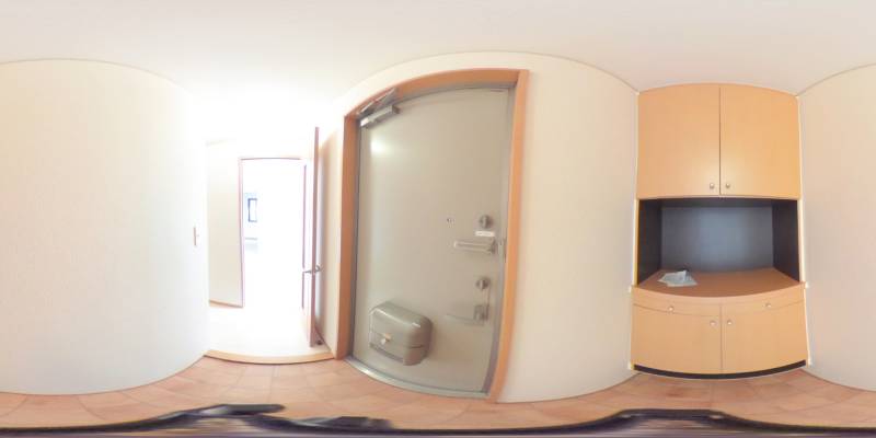 パノラマ画像玄関