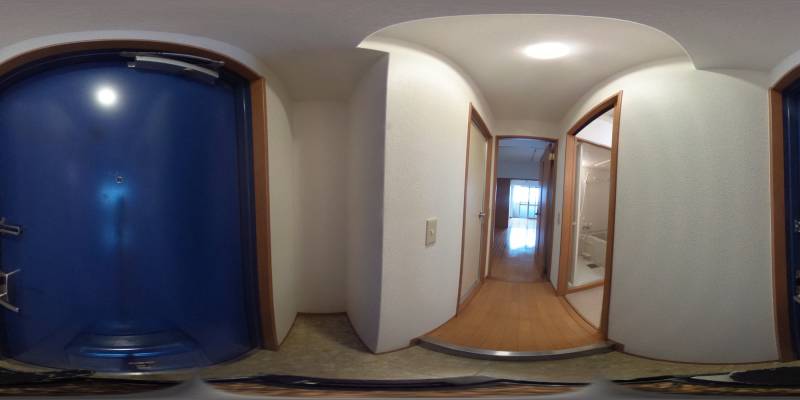 パノラマ画像玄関