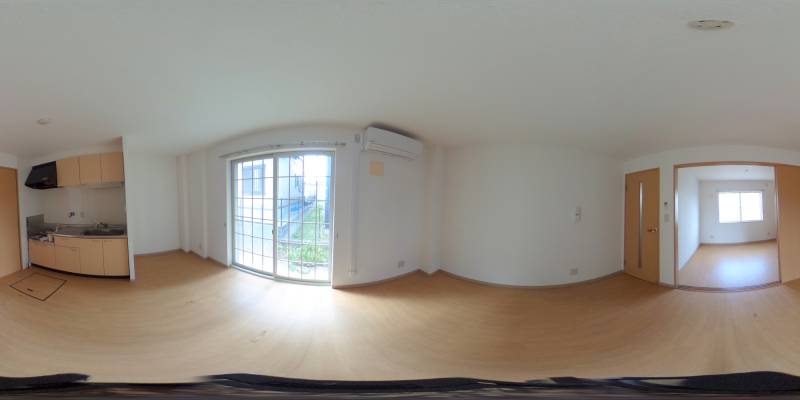 パノラマ画像リビング