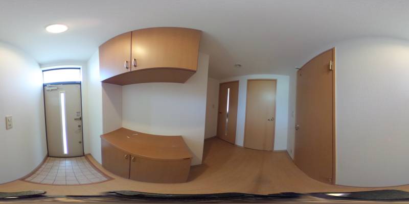 パノラマ画像玄関