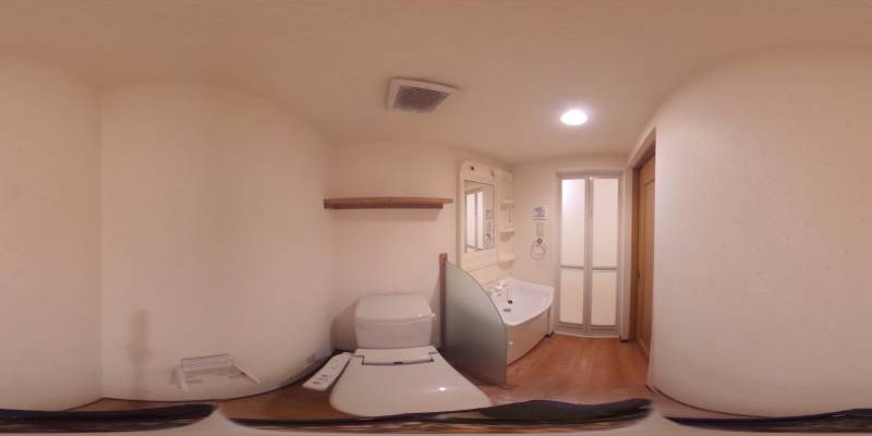 パノラマ画像トイレ