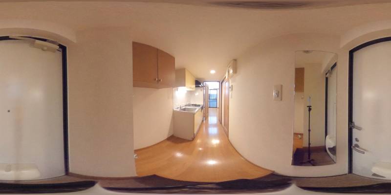 パノラマ画像玄関