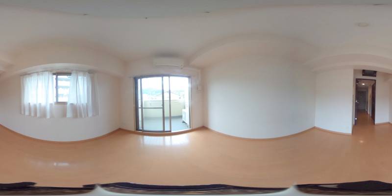 パノラマ画像洋室