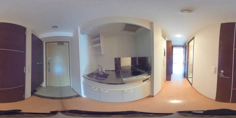 パノラマ画像キッチン