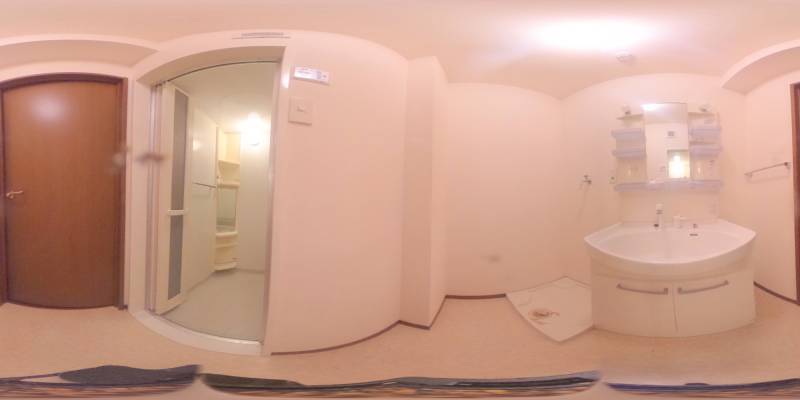 パノラマ画像洗面所