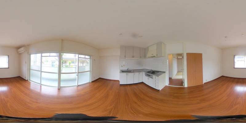 パノラマ画像リビング