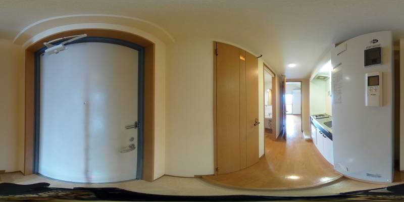 パノラマ画像玄関