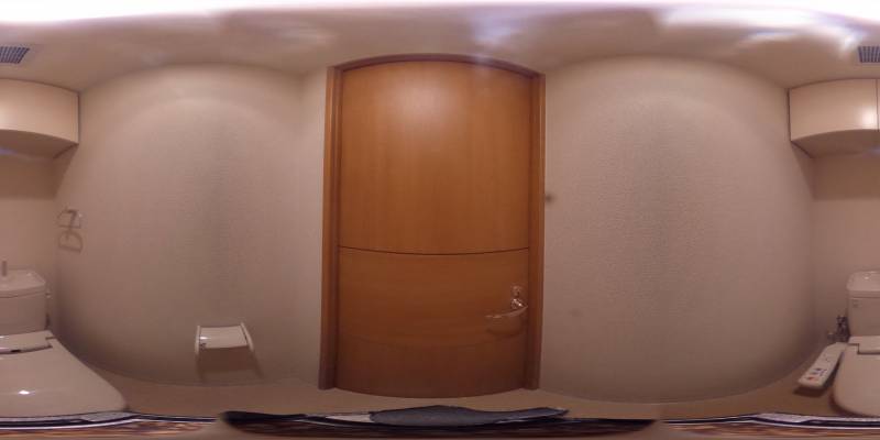 パノラマ画像トイレ