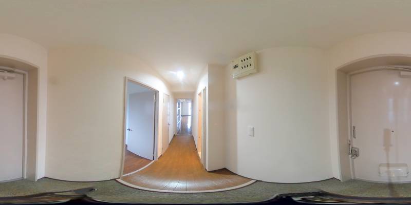 パノラマ画像玄関