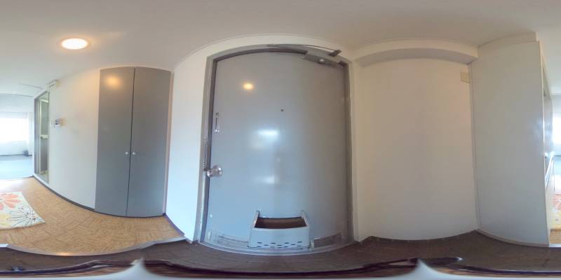 パノラマ画像玄関