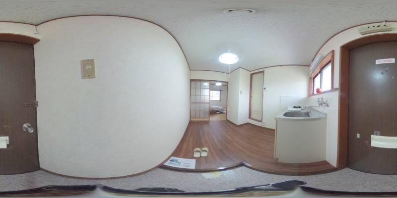 パノラマ画像玄関