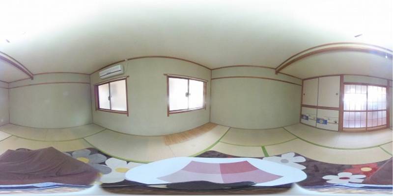 パノラマ画像洋室