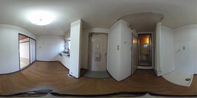 パノラマ画像玄関