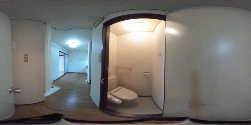 パノラマ画像トイレ