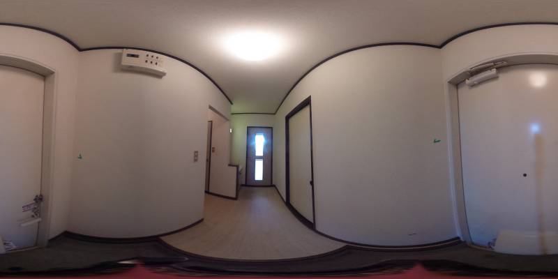 パノラマ画像玄関