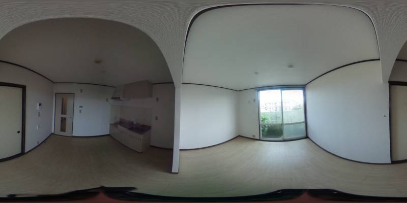 パノラマ画像洋室