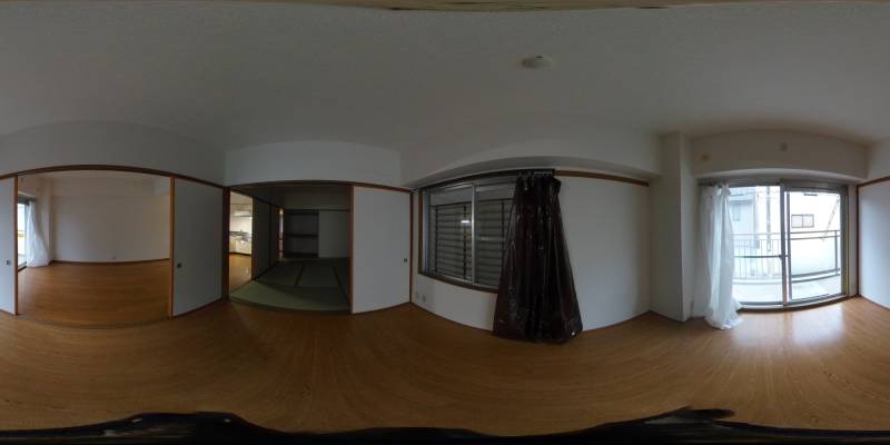 パノラマ画像洋室