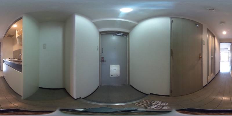 パノラマ画像玄関