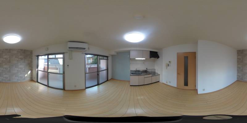 パノラマ画像リビング