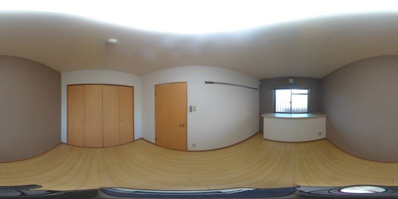 パノラマ画像洋室