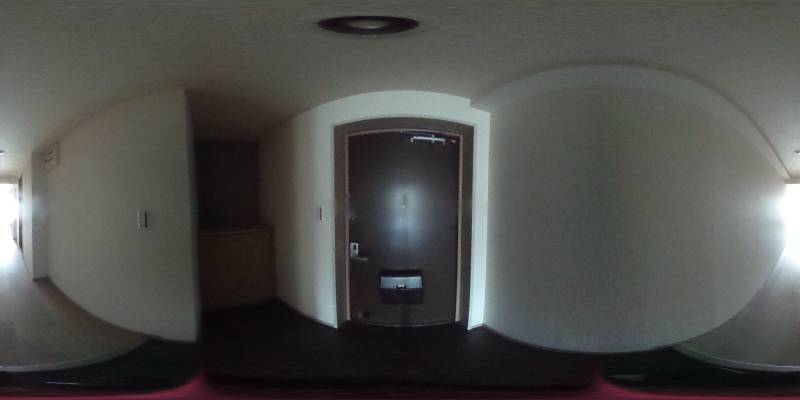 パノラマ画像玄関